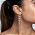 BRINCO EAR WRAP FOLHEADO A OURO CORAÇÕES COM ZIRCÔNIAS. MED 13CM ROMMANEL 527010 - Imagem 3