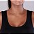GARGANTILHA CHOCKER FOLHEADO A OURO FIOS ENTRELAÇADOS. MED 38CM ROMMANEL 531982 - Imagem 3