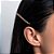 PRESILHA PARA CABELOS FOLHEADO A OURO ELOS CORRENTE. MED 5,4CM ROMMANEL 532366 - Imagem 4