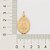 PINGENTE MEDALHA FOLHEADO A OURO NOSSA SENHORA DAS GRAÇAS. MED 3,3CM ROMMANEL 542690 - Imagem 3