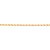 CORRENTE FOLHEADO A OURO ELO BATIDO. MED 50CM ROMMANEL 532420 - Imagem 2