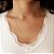 CORRENTE FOLHEADO A OURO ELO BATIDO. MED 50CM ROMMANEL 532420 - Imagem 4