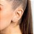 ARGOLA DE CARTILAGEM FOLHEADO A OURO. MED 8MM ROMMANEL 527085 - Imagem 5