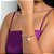 PULSEIRA ELO PORTUGUÊS FOLHEADO A OURO CORAÇÃO COM ZIRCÔNIAS. MED 19CM ROMMANEL 552067 - Imagem 3