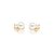 BRINCO FOLHEADO A OURO COM ZIRCÔNIAS E PÉROLAS. MED 0,70CM ROMMANEL 527099 - Imagem 1