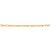 CORRENTE FOLHEADO A OURO ELO LAMINADO. MED 50CM ROMMANEL 532411 - Imagem 2