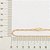 CORRENTE FOLHEADO A OURO ELO LAMINADO. MED 50CM ROMMANEL 532411 - Imagem 3