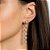 BRINCO FOLHEADO A OURO CÍRCULOS COM ZIRCÔNIAS PENDURADAS. MED 5,5CM ROMMANEL 527042 - Imagem 4