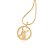 PINGENTE MEDALHA FOLHEADO A OURO SÃO MIGUEL ARCANJO. MED 3CM ROMMANEL 542667 - Imagem 2