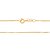 CORRENTE FOLHEADO A OURO FIO GRUMET TORCIDO. MED 42CM ROMMANEL 530694 - Imagem 2