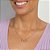 GARGANTILHA FOLHEADO A OURO AMOR CONECTADO MENINA COM CABELO AFRO. MED 50CM ROMMANEL 532433 - Imagem 4