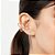 PIERCING DE PRESSÃO FOLHEADO A OURO BORBOLETA COM ZIRCÔNIAS. MED 1,1CM ROMMANEL 527105 - Imagem 3