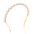 TIARA FOLHEADO A OURO COM PÉROLAS ROMMANEL 532437 - Imagem 1