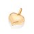 PINGENTE FOLHEADO A OURO CORAÇÃO ABAULADO. MED 2,7CM ROMMANEL 542710 - Imagem 1