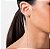 EAR CUFF COM PIERCING DE PRESSÃO FOLHEADO A OURO. MED 11CM ROMMANEL 527153 - Imagem 4