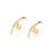 BRINCO EAR HOOK FOLHEADO A OURO. MED 2,1CM ROMMANEL 527157 - Imagem 1