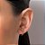 BRINCO EAR HOOK FOLHEADO A OURO. MED 2,1CM ROMMANEL 527157 - Imagem 4