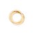 PINGENTE MASCULINO FOLHEADO A OURO CIRCULO DUPLO. MED 2,3CM ROMMANEL 542712 - Imagem 1