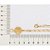 PULSEIRA MASCULINA FOLHEADO A OURO SÃO BENTO. MED 21CM ROMMANEL 552106 - Imagem 2