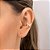 PIERCING DE PRESSÃO FOLHEADO A OURO BORBOLETA CRAVEJADA. MED 1CM ROMMANEL 527178 - Imagem 3