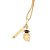 PINGENTE FOLHEADO A OURO PEDAGOGIA. MED 3,9CM ROMMANEL 542719 - Imagem 2