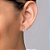 BRINCO PAISLEY FOLHEADO A OURO COM ZIRCÔNIAS. MED 1,6CM ROMMANEL 527171 - Imagem 4