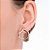 BRINCO GOTA VAZADA FOLHEADO A OURO. MED 2CM ROMMANEL 527181 - Imagem 4