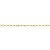 CORRENTE FOLHEADO A OURO ELO CADEADO. MED 80CM ROMMANEL 532478 - Imagem 2
