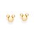 BRINCO FOLHEADO A OURO MICKEY. MED 0,70CM ROMMANEL 527226 - Imagem 2