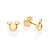 BRINCO FOLHEADO A OURO MICKEY. MED 0,70CM ROMMANEL 527226 - Imagem 1