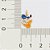 PINGENTE FOLHEADO A OURO ROSTO DO PATO DONALD. MED 2CM ROMMANEL 542750 - Imagem 3