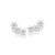 BRINCO FLORES PRATA 925 COM ZIRCÔNIAS. MED 1,3CM ROMMANEL 820115 - Imagem 2