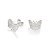 BRINCO BORBOLETA PRATA 925 COM ZIRCÔNIAS. MED 1,2CM ROMMANEL 820126 - Imagem 1