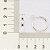 ARGOLA LISA PRATA 925. MED 2CM ROMMANEL 820139 - Imagem 3