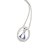 PINGENTE PRATA 925 NOSSA SENHORA APARECIDA COM ZIRCÔNIAS. MED 2CM ROMMANEL 840057 - Imagem 2