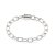 PULSEIRA PRATA 925 ELO OVAL 18CM ROMMANEL 850045 - Imagem 1
