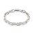PULSEIRA PRATA 925 ELO OVAL DUPLO 19CM ROMMANEL 850044 - Imagem 1