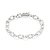 PULSEIRA PRATA 925 ELO OVAL TORCIDO 18CM ROMMANEL 850043 - Imagem 1