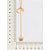 COLAR GRAVATA FOLHEADO A OURO SOL E LUA. MED 50CM ROMMANEL 532485 - Imagem 2