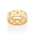 ANEL CELESTIAL FOLHEADO A OURO COM ZIRCÔNIAS ROMMANEL 513394 - Imagem 2