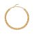 GARGANTILHA CHOKER FOLHEADO A OURO FIOS ENTRELAÇADOS. MED 40CM ROMMANEL 532503 - Imagem 1