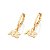 ARGOLA INFANTIL ABC FOLHEADO A OURO. MED 1,9CM ROMMANEL 527194 - Imagem 1
