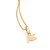 PINGENTE FOLHEADO A OURO ABC. MED 1,4CM ROMMANEL 542731 - Imagem 2