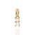 PINGENTE FOLHEADO A OURO COM ZIRCÔNIA. MED 1,4CM ROMMANEL 542740 - Imagem 1