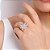 MAXI ANEL FLOR PRATA 925 COM ZIRCÔNIAS ROMMANEL 810213 - Imagem 4