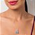 PINGENTE PRATA 925 NOSSA SENHORA APARECIDA COM ZIRCÔNIAS. MED 2,8CM ROMMANEL 840061 - Imagem 4
