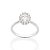 ANEL SKINNY PRATA 925 COM ZIRCÔNIAS ROMMANEL 810243 - Imagem 1