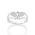 ANEL SKINNY PRATA 925 ESPÍRITO SANTO COM ZIRCÔNIAS ROMMANEL 810233 - Imagem 1