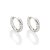 ARGOLA PRATA 925 COM ZIRCÔNIAS. MED 1,4CM ROMMANEL 820158 - Imagem 1