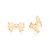 BRINCO LAÇO FOLHEADO A OURO. MED 1,7CM ROMMANEL 527259 - Imagem 2